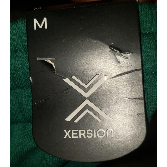 XERSION NWT MEN'S Medium EVERGREEN CLASSIC FLEECE OPEN BOTTOM QUICKDRI PANTS - Picture 7 of 10